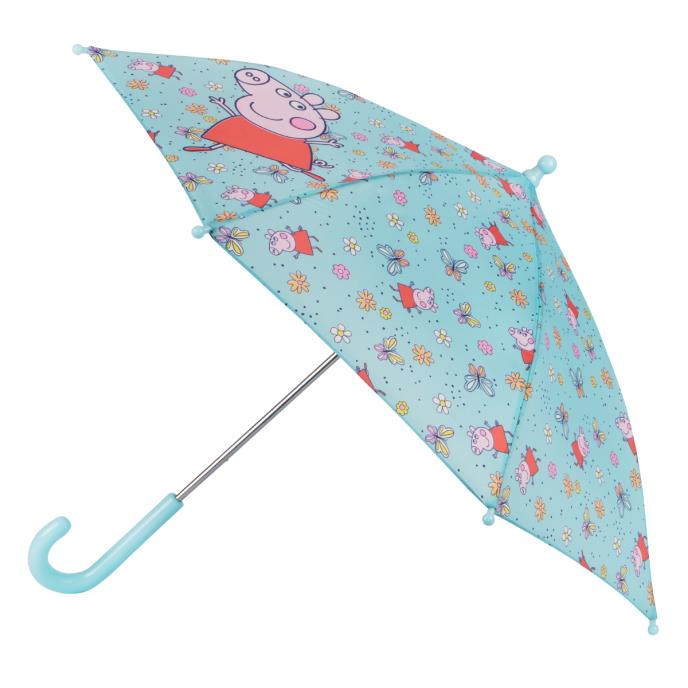 totes® Peppa Pig™ Kids Butterfly Walker Umbrella  Extra Image 1